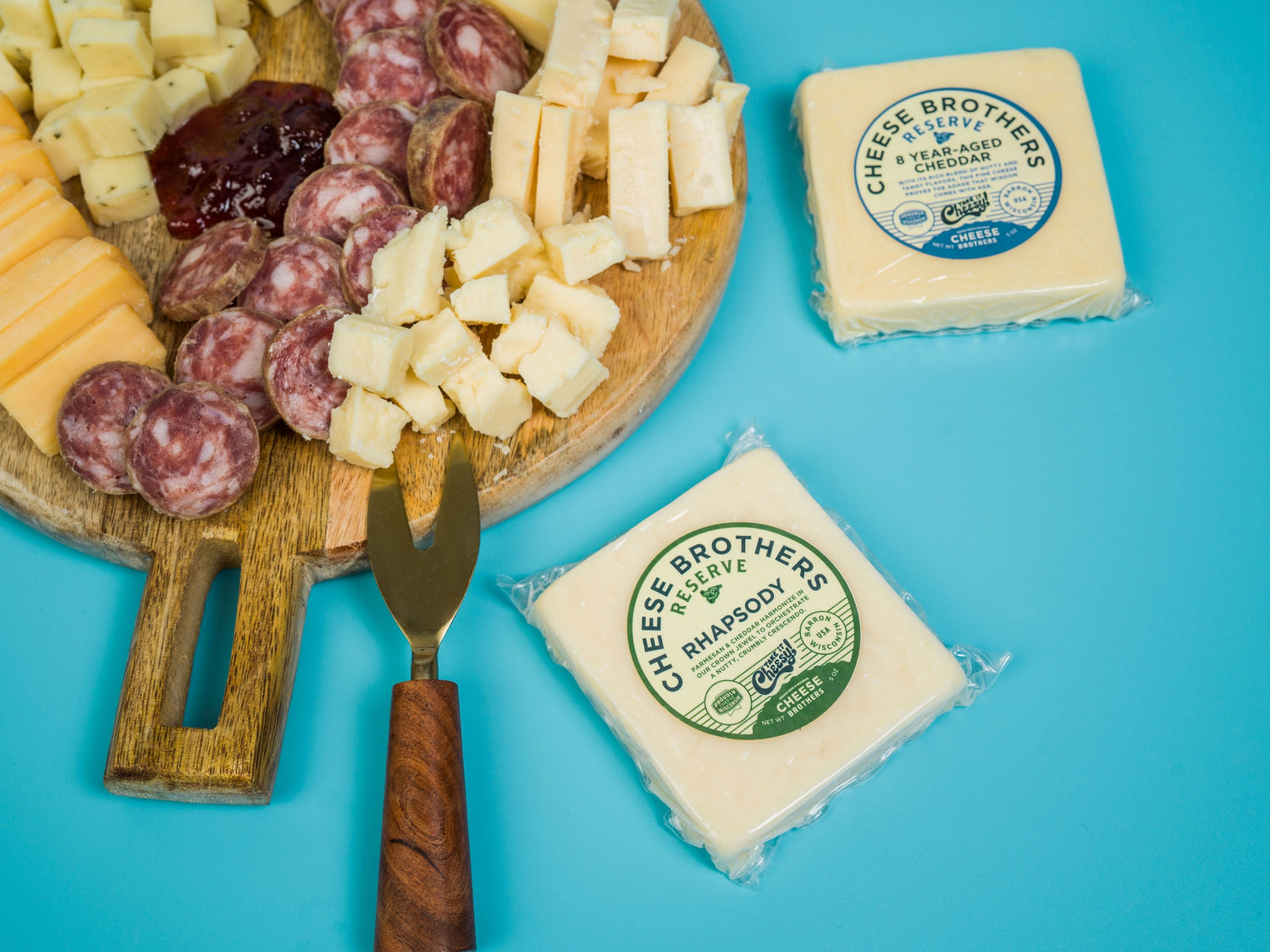 Gourmet Cheese Charcuterie Set