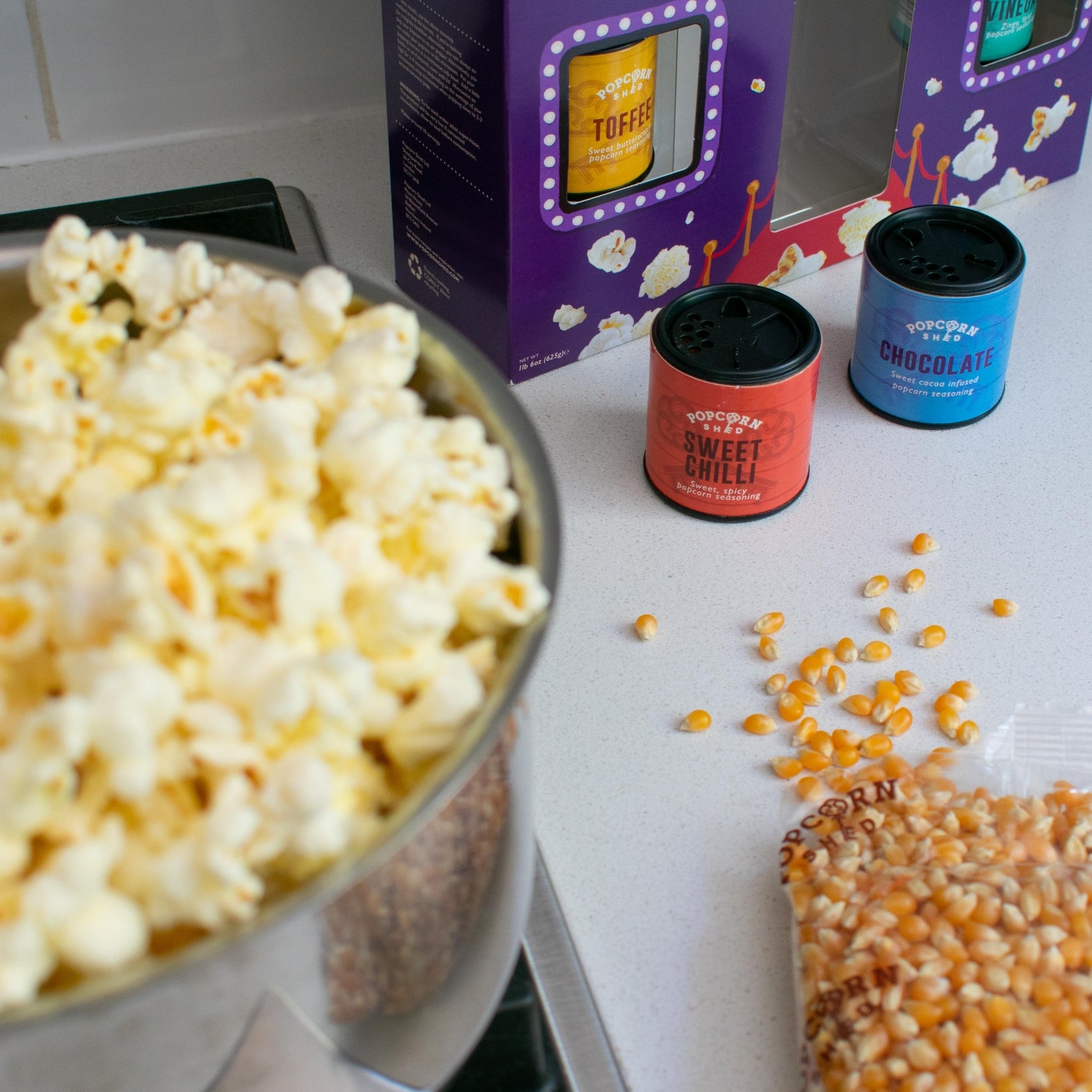 Movie Night Popcorn & Seasoning Kit