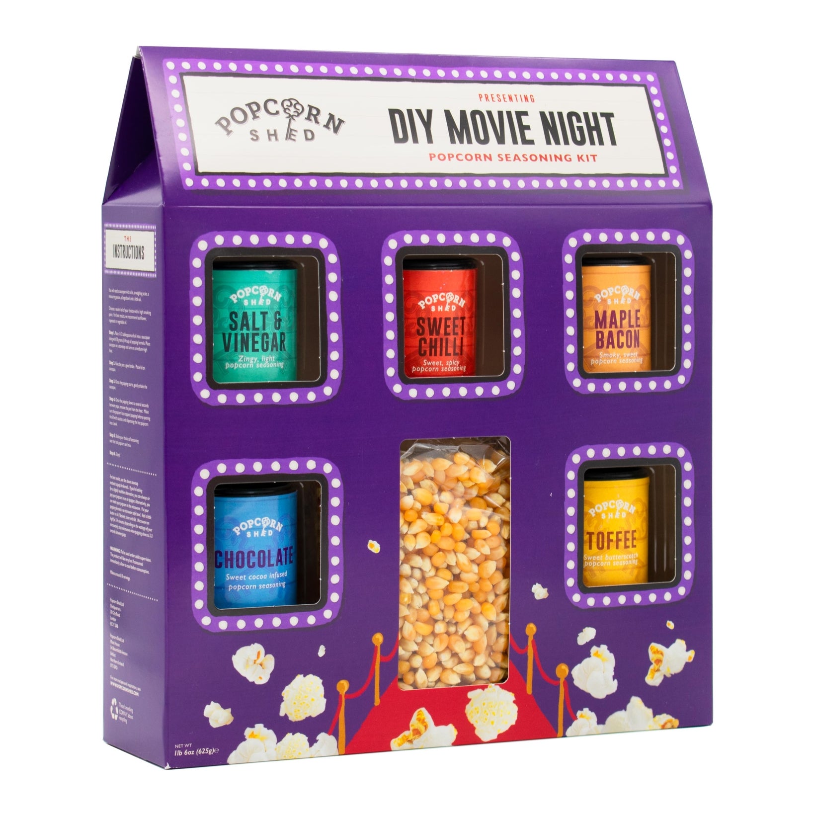 Movie Night Popcorn & Seasoning Kit