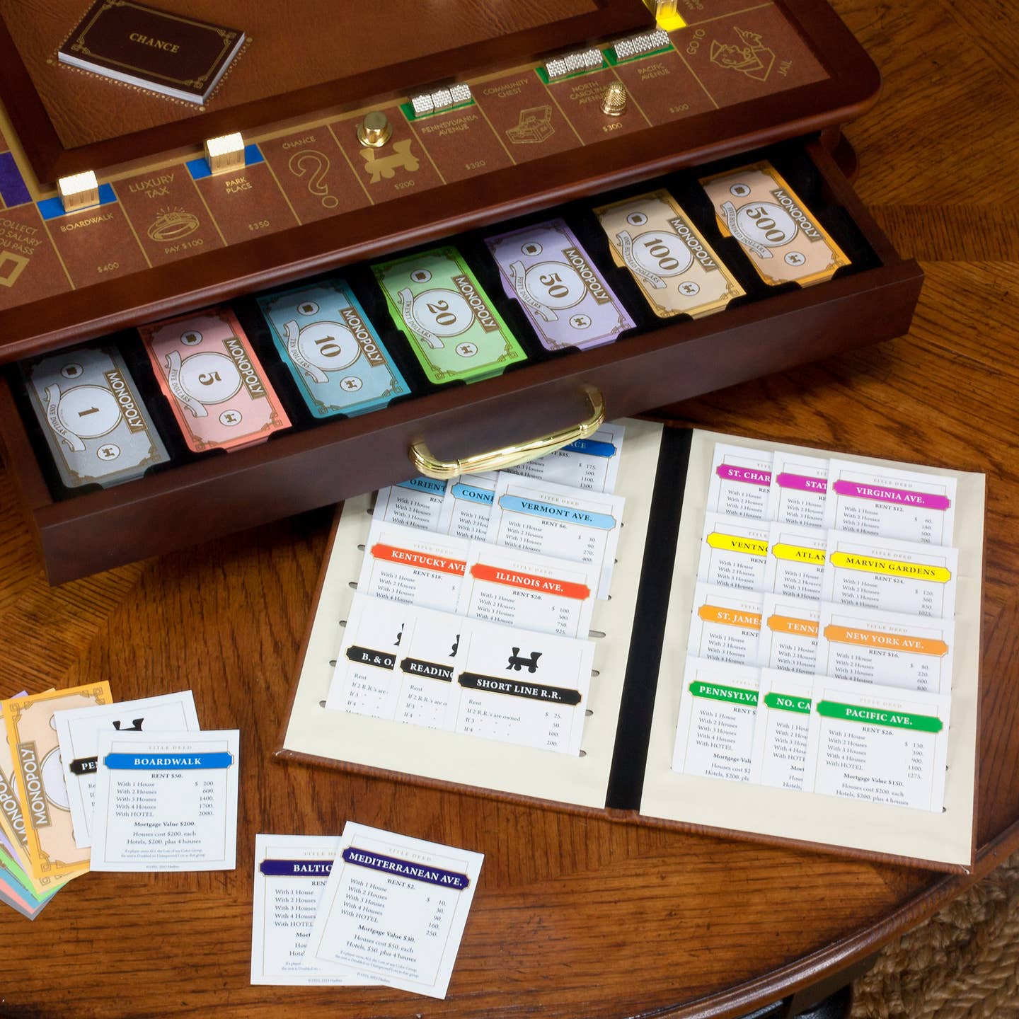 Monopoly Luxury Wood Edition