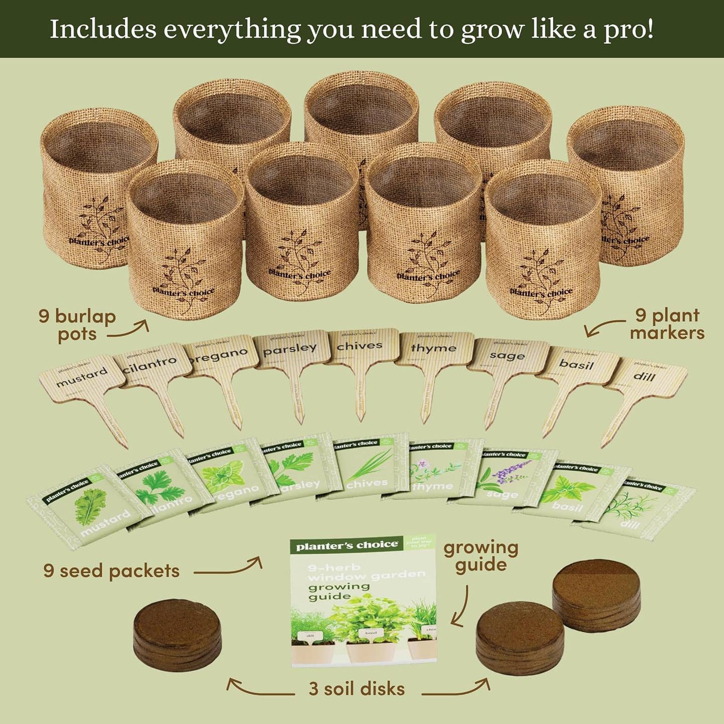 Grow Your Own Herbs Kit