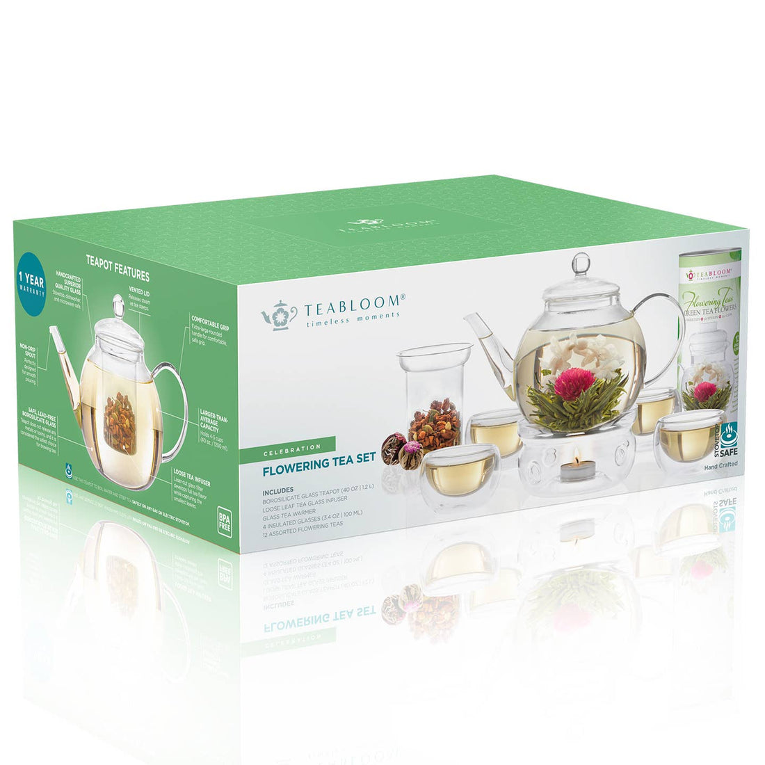 Complete Blooming Tea Set