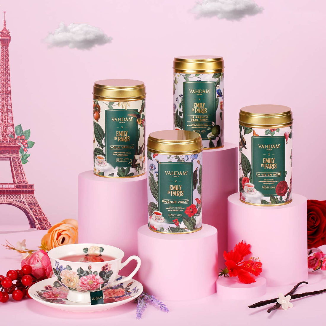 Emily in Paris Tea Entourage Collection