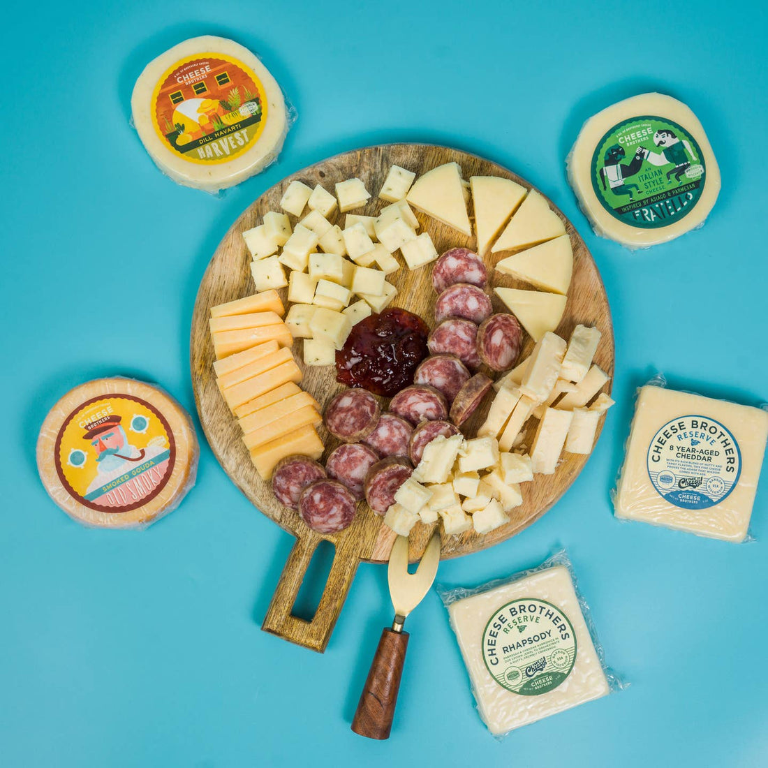 Gourmet Cheese Charcuterie Set