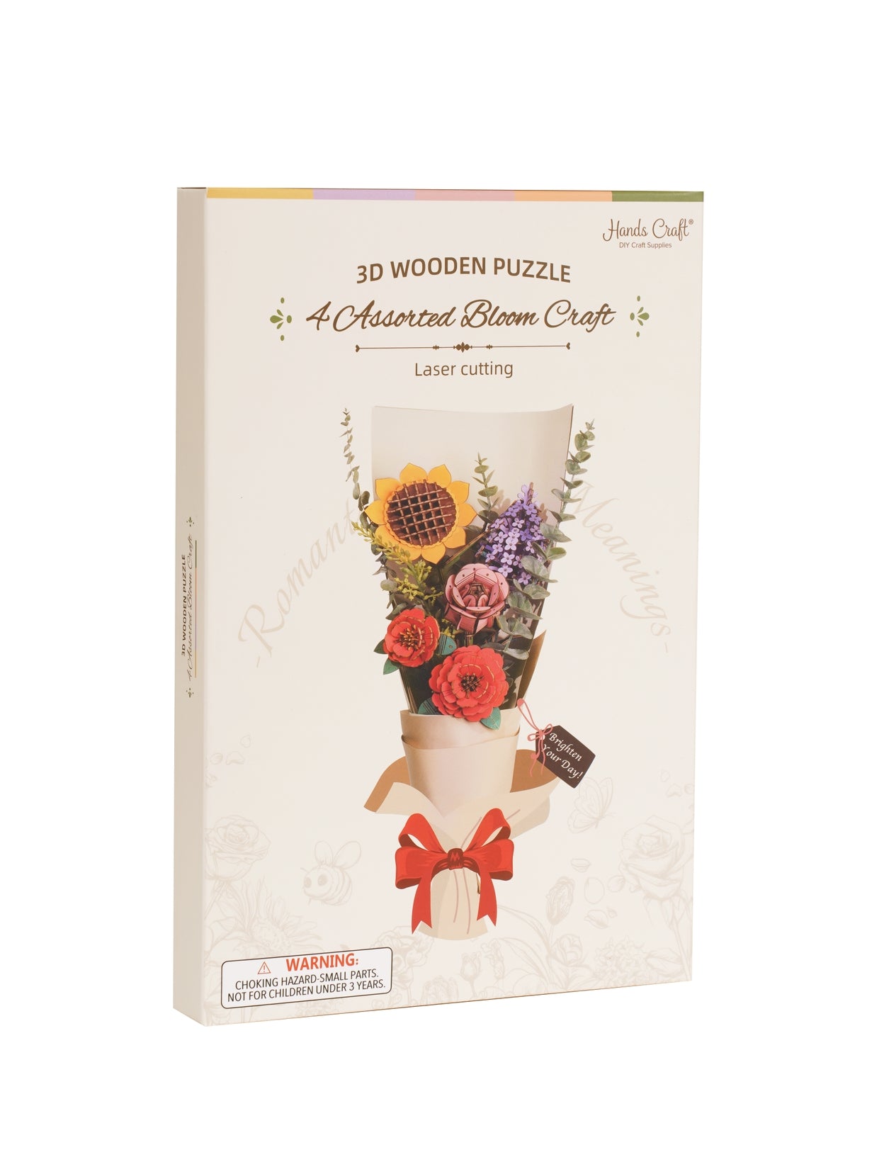 Forever Flowers: Wooden 3D Flower Making Kit