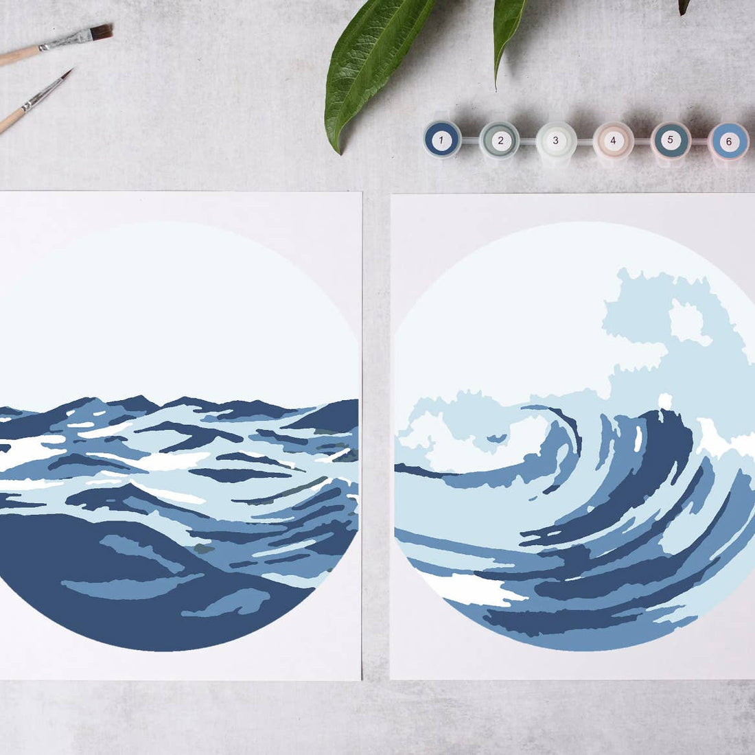 Making Waves Paint-by-Numbers Kit