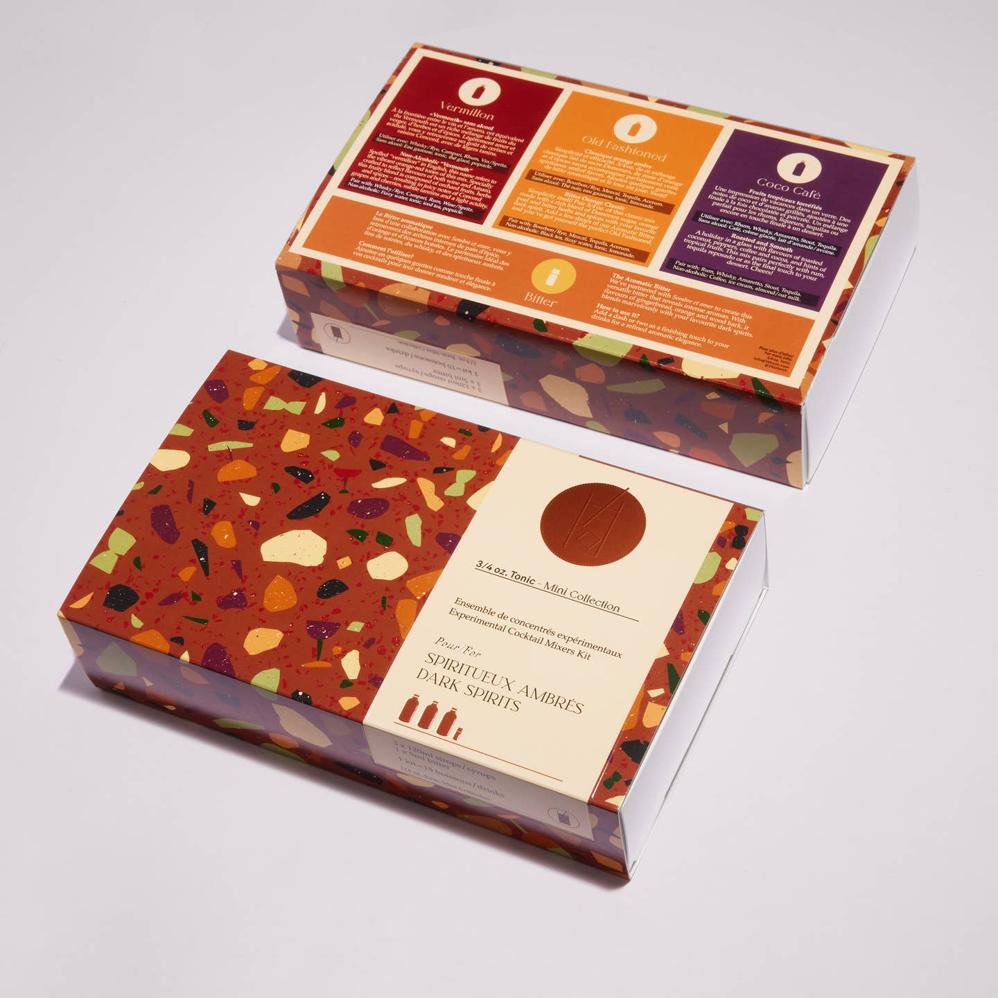 Cocktail or Mocktail Kit for Dark Spirits