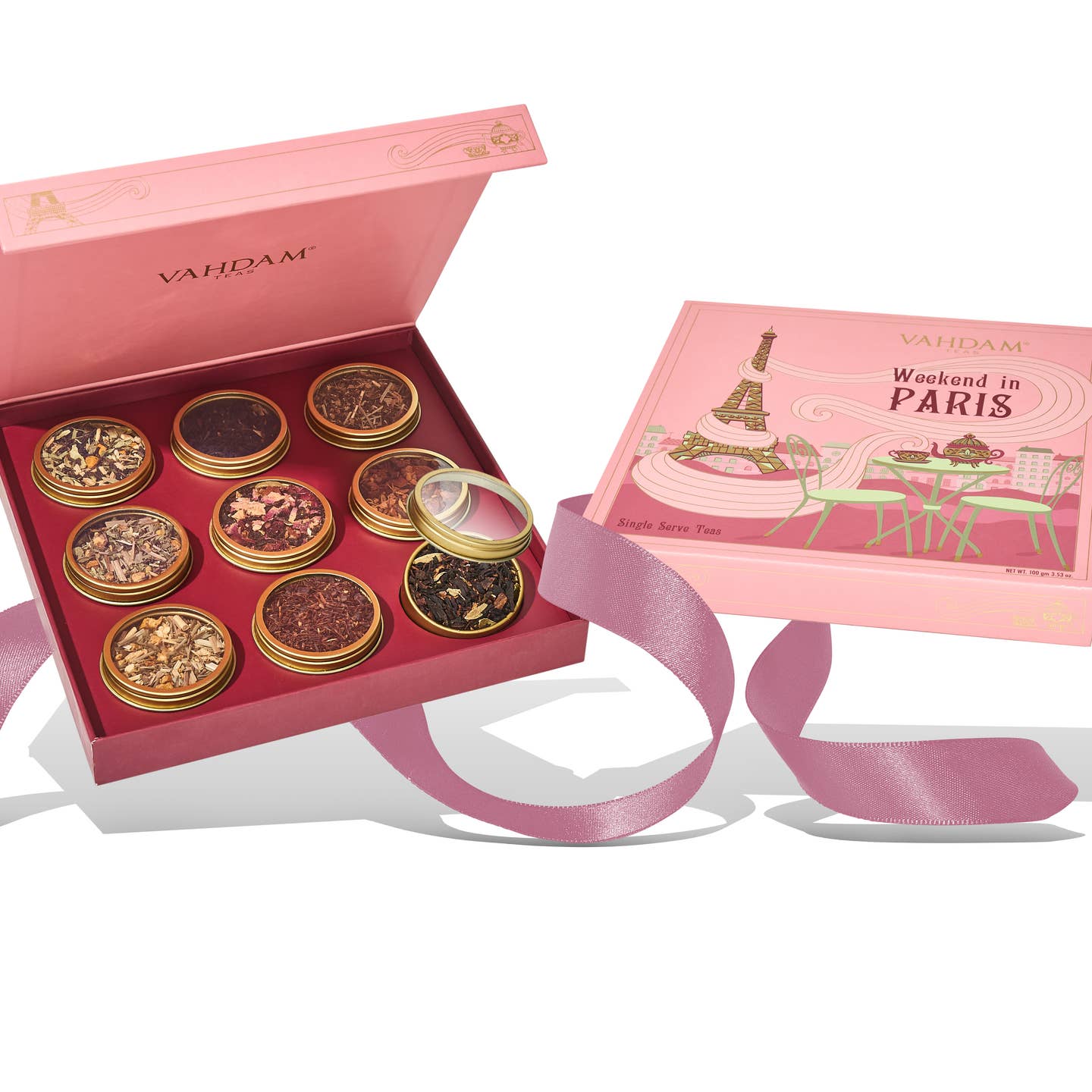 Weekend in Paris Loose Tea Sampler Set