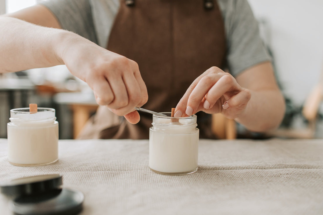 Candle making kit, virtual teambuilding, unique corporate gift