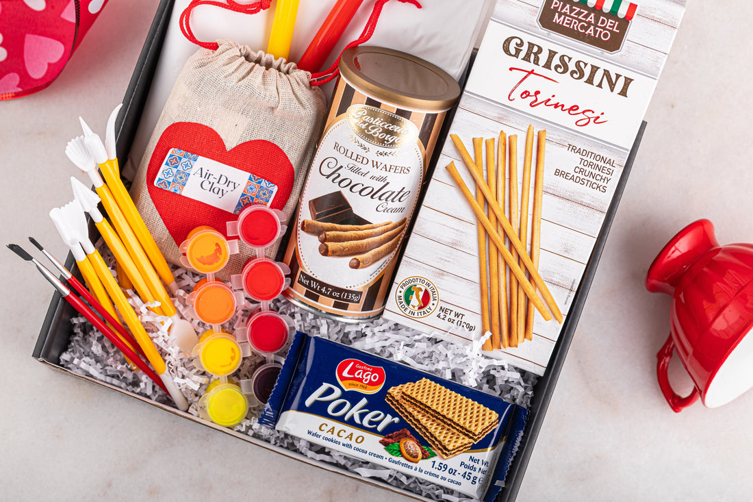 Italian Pottery Experience Box