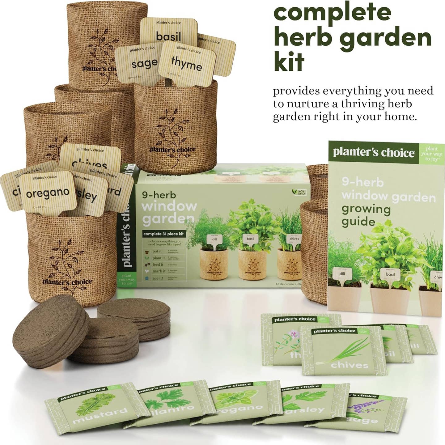 Grow Your Own Herbs Kit