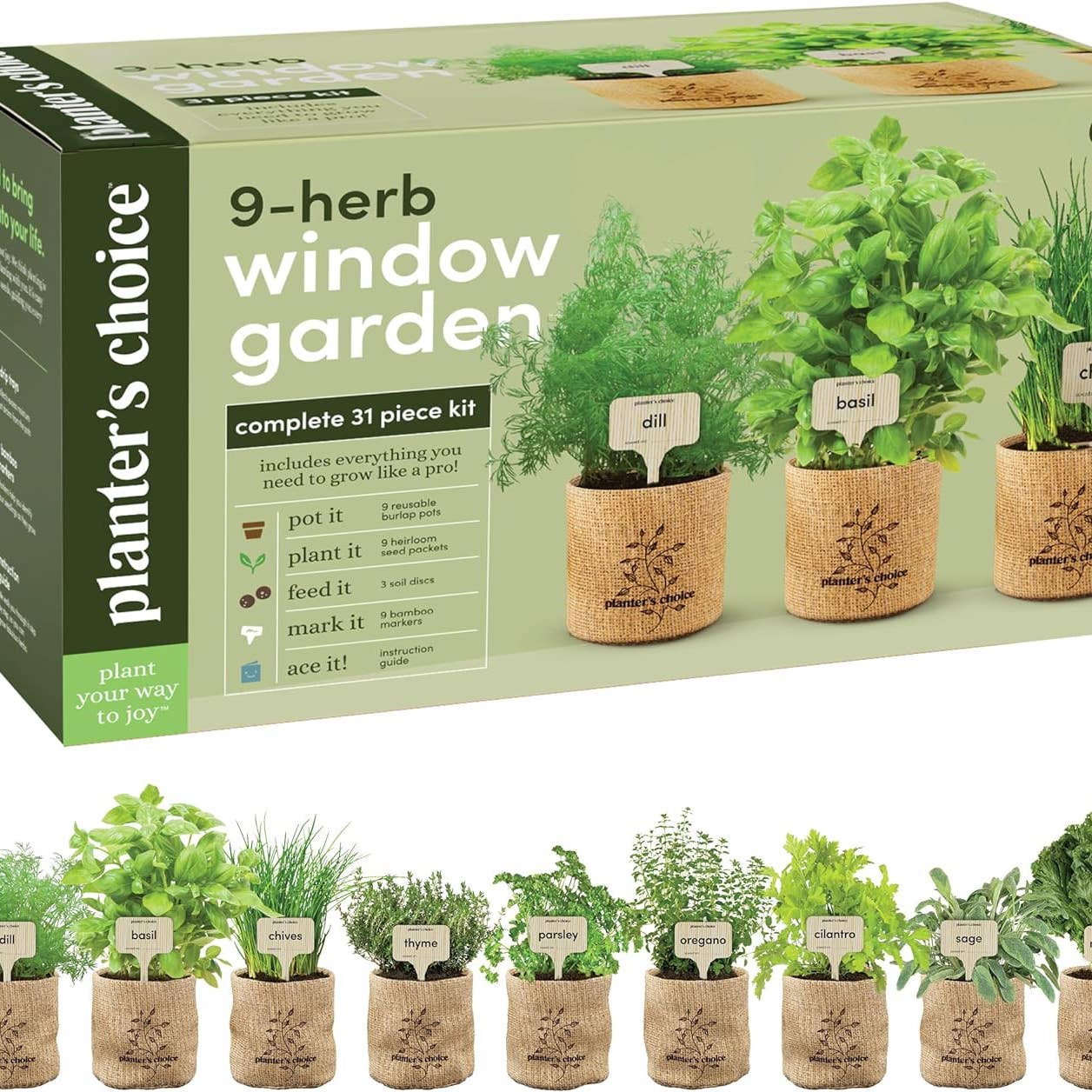 Grow Your Own Herbs Kit