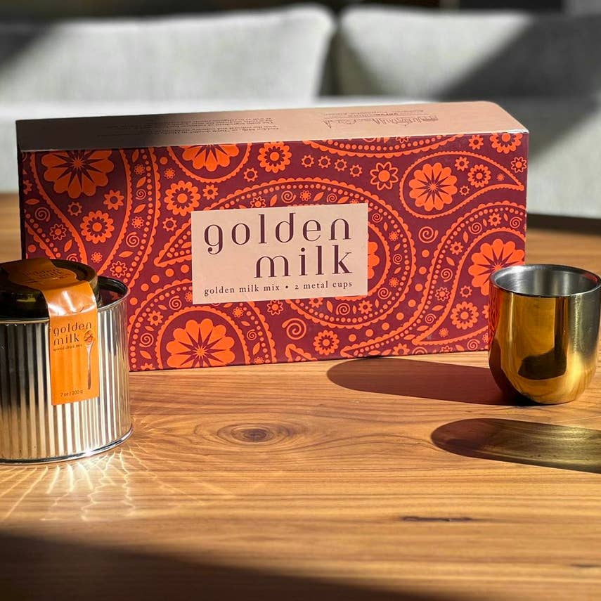 Make Your Own Turmeric Golden Milk Set