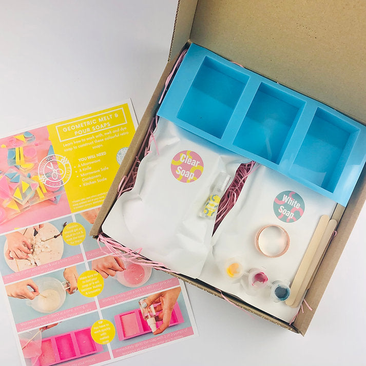 Geometric Soap Making Kit