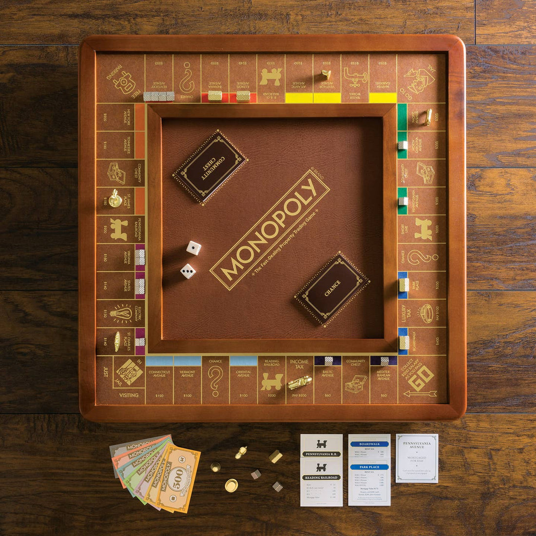 Monopoly Luxury Wood Edition